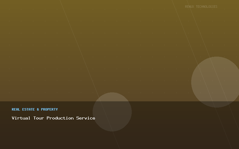 Virtual Tour Production Service